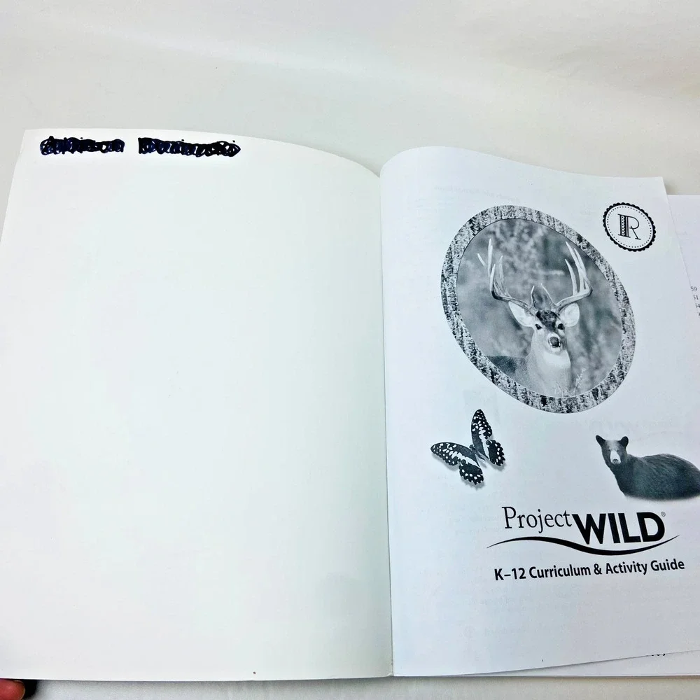 Set of 2 Project Wild Aquatic K-12 Curriculum Activity Guide Homeschool‎ Science